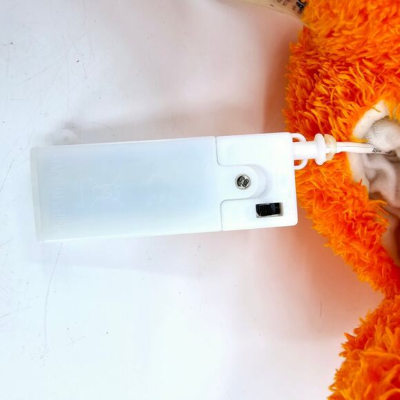 Build A Bear Orange Pumpkin Bear Glow Light Up Halloween 17” Plush WORKING - Picture 10 of 13